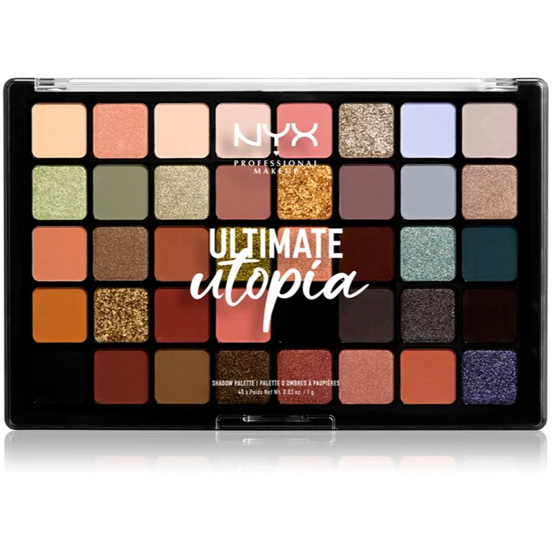 NYX Professional Makeup Ultimate Utopia paleta senčil za oči 40 x 1 g