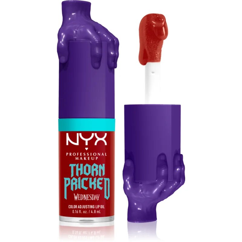 NYX Professional Makeup Wednesday Mystery Lip Oil olje za ustnice odtenek 02 Thorn Pricked 4.8 ml