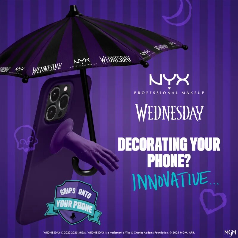 NYX Professional Makeup Wednesday Umbrella držalo za mobilni telefon 1 kos