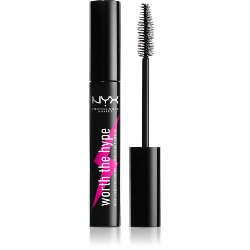 NYX Professional Makeup Worth The Hype maskara odtenek 01 Black 7 ml