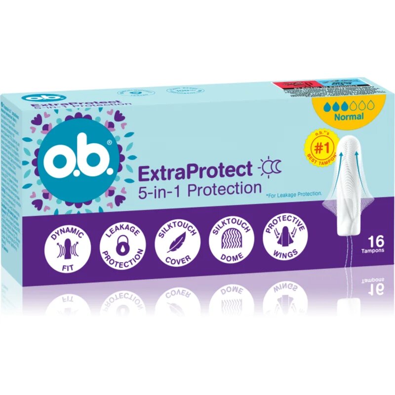 o.b. Extra Protect Normal tamponi 16 kos