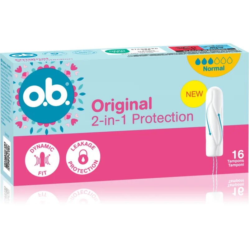 o.b. Original Normal tamponi 16 kos