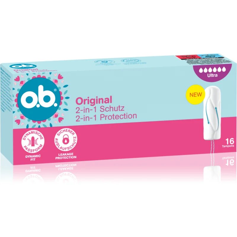 o.b. Original Ultra tamponi 16 kos