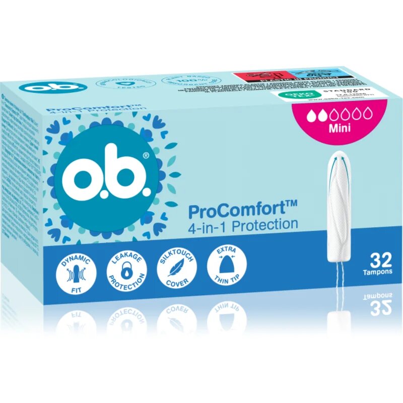 o.b. Pro Comfort Mini tamponi 32 kos