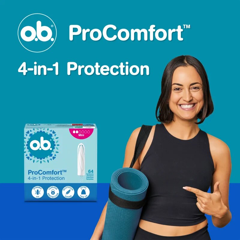 o.b. Pro Comfort Mini tamponi 64 kos