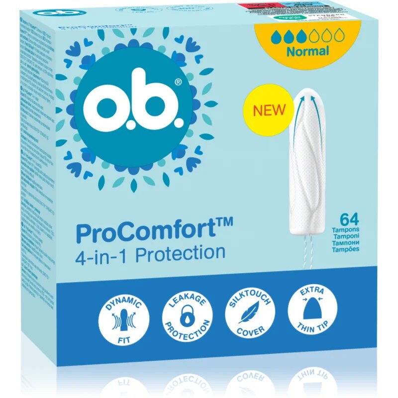 o.b. Pro Comfort Normal tamponi 64 kos
