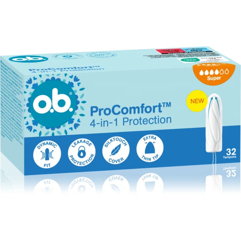 o.b. Pro Comfort Super tamponi 32 kos