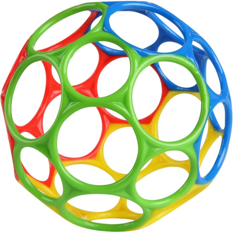 Oball Classic Easy-Grasp Toy igrača za otroke od rojstva color mix 1 kos