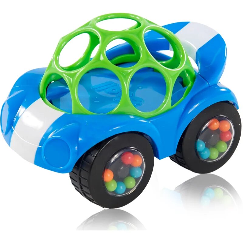 Oball Rattle & Roll avtomobilček za otroke Blue 3m+ 1 kos