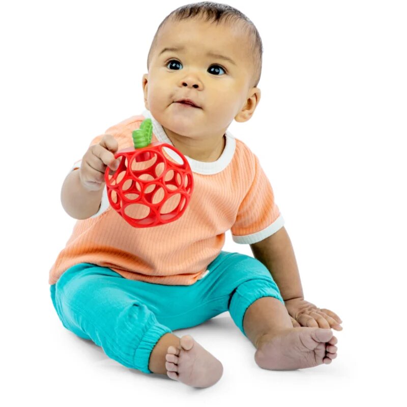 Oball Teether My Own™ grizalo Apple 1 kos