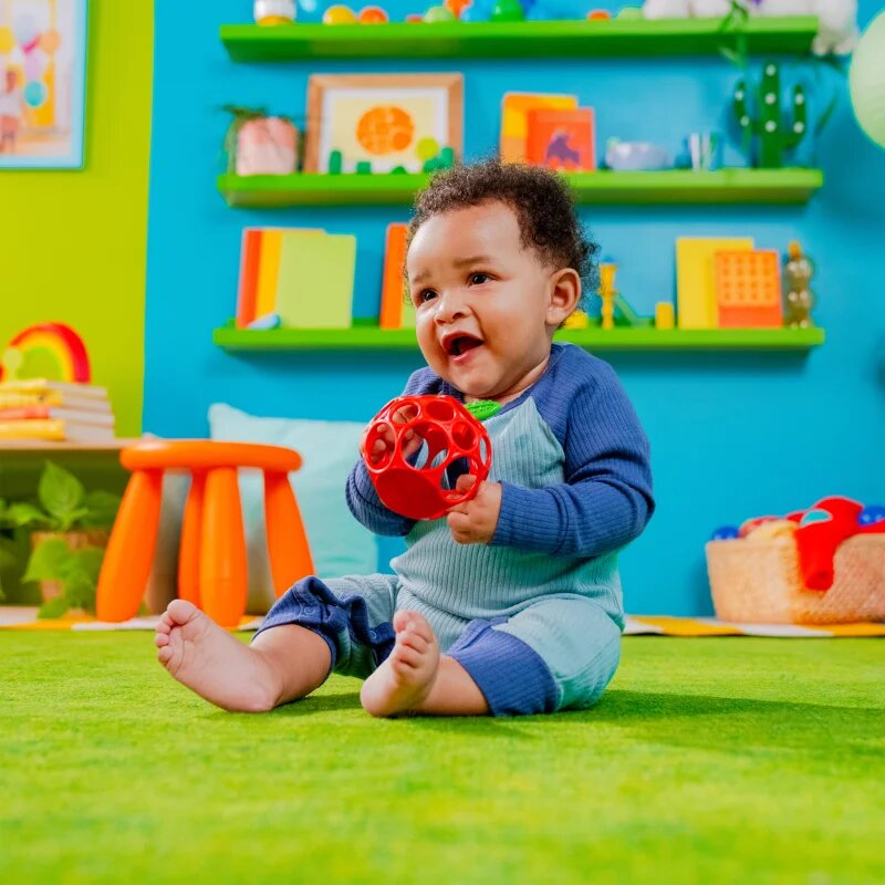 Oball Teether My Own™ grizalo Apple 1 kos