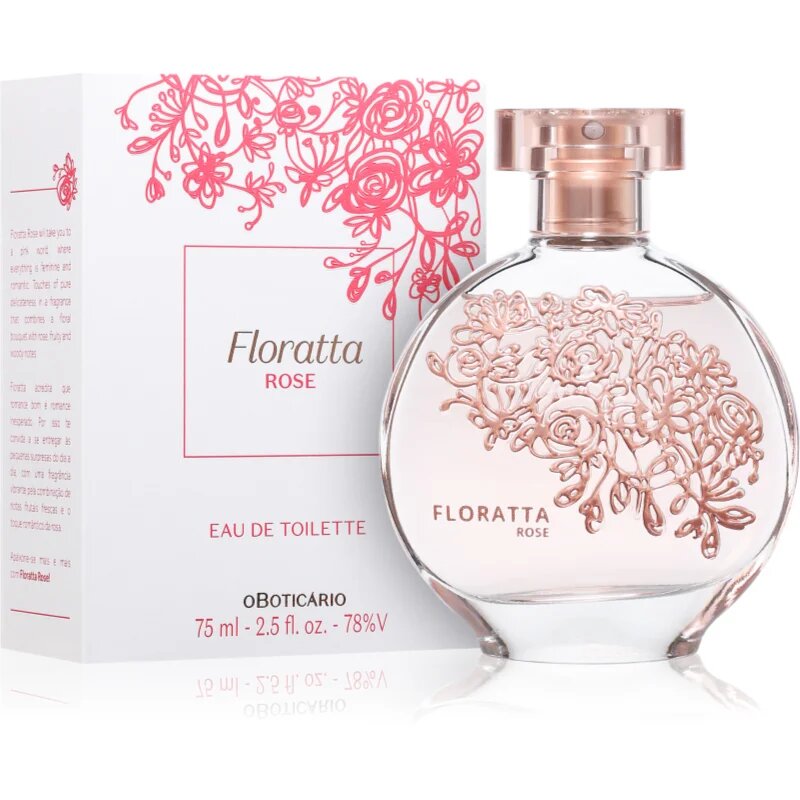 oBoticário Floratta Rose toaletna voda za ženske 75 ml