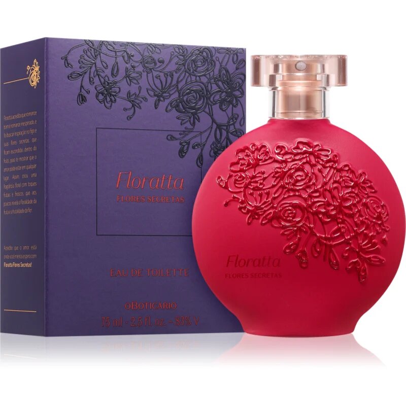 oBoticário Floratta Secret Flowers toaletna voda za ženske 75 ml