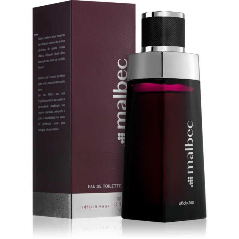 oBoticário Malbec toaletna voda za moške 100 ml