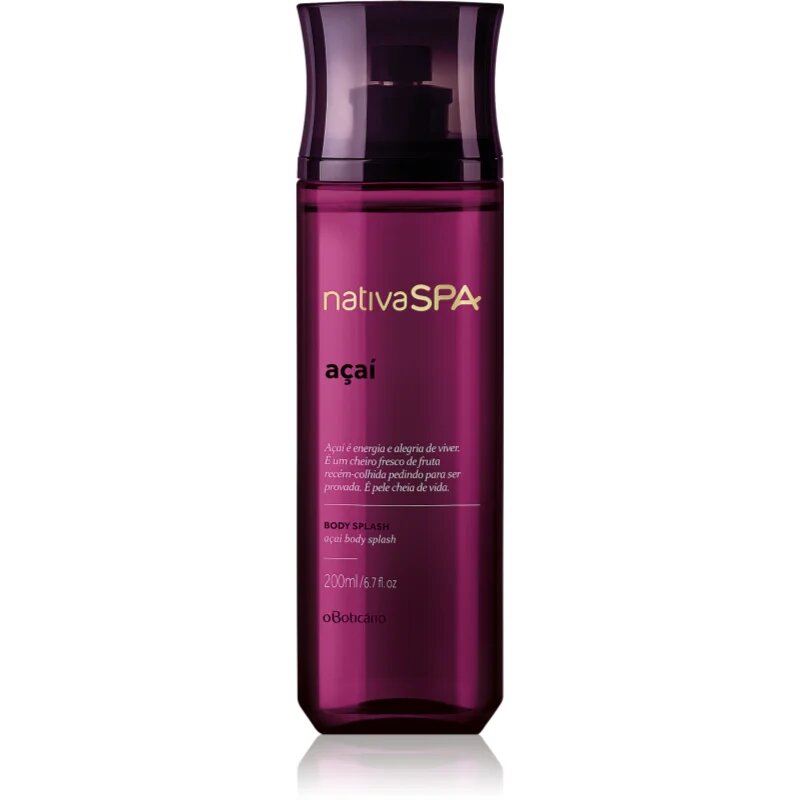 oBoticário Nativa SPA Acai pršilo za telo 200 ml