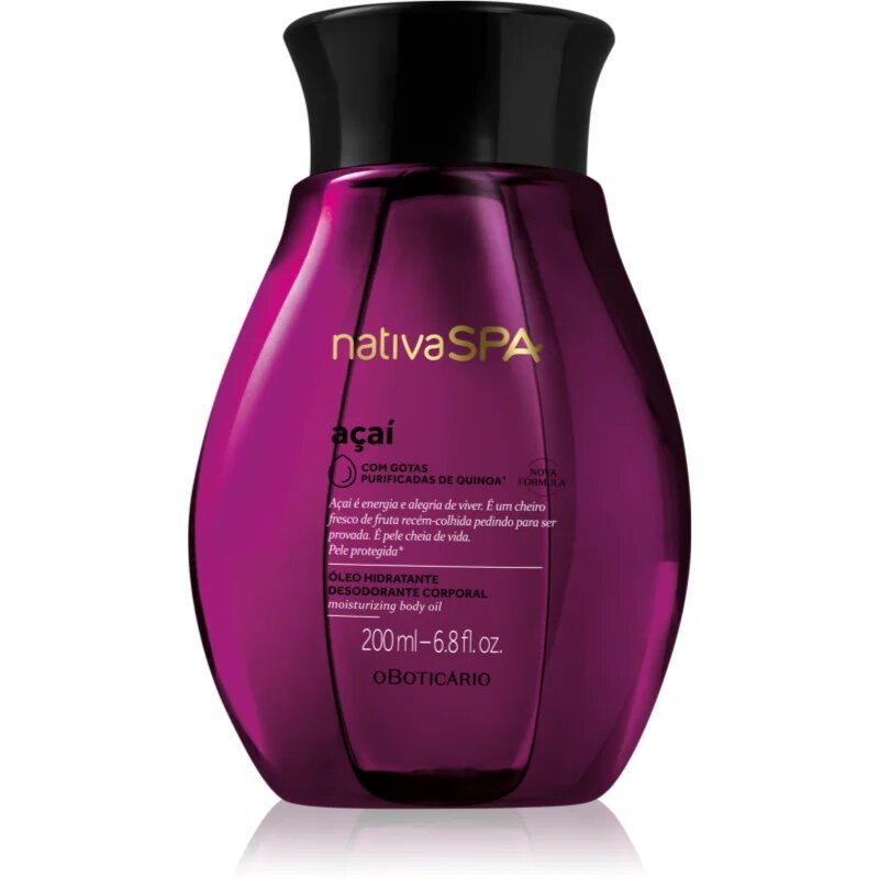 oBoticário Nativa SPA Acai vlažilno olje za telo 200 ml