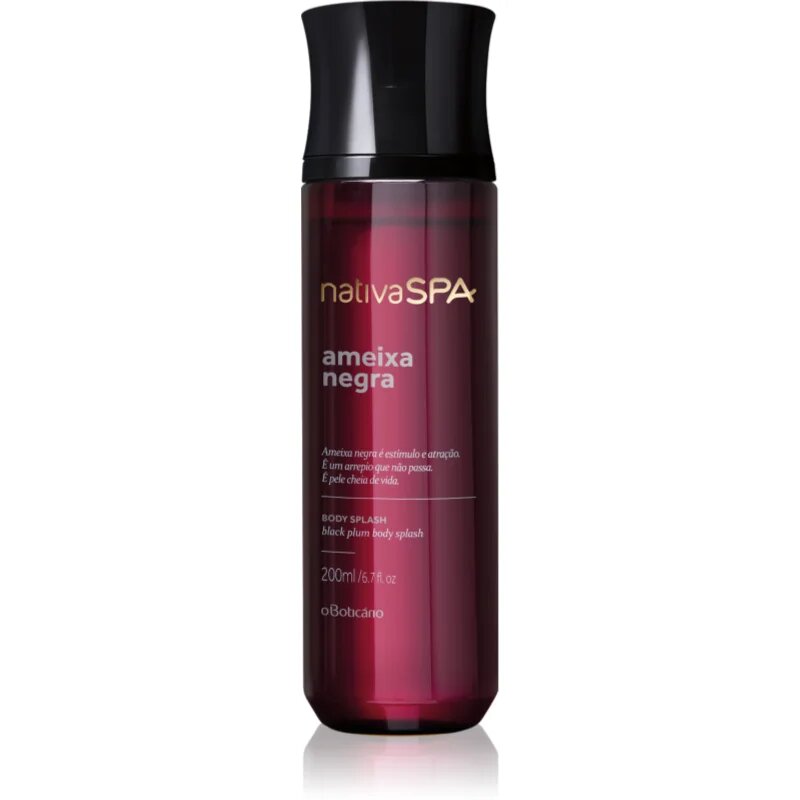 oBoticário Nativa SPA Black Plum pršilo za telo 200 ml