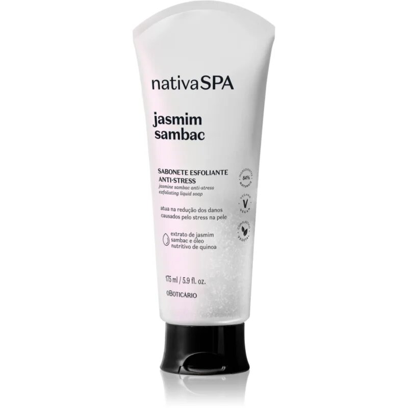oBoticário Nativa SPA Jasmim Sambac tekoče milo za telo 175 ml