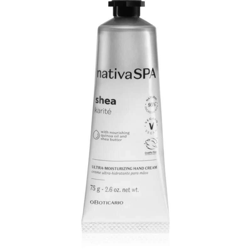 oBoticário Nativa SPA Karité krema za roke 75 g