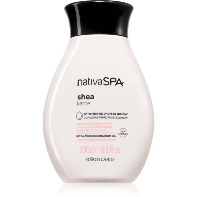 oBoticário Nativa SPA Karité olje za telo 200 ml