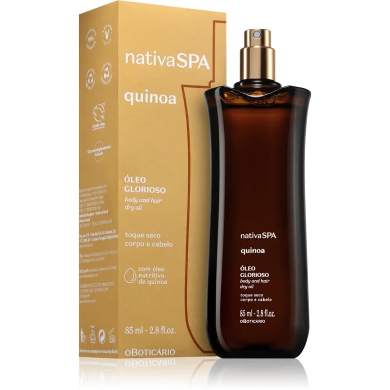 oBoticário Nativa SPA Quinoa regeneracijsko olje za lase 85 ml