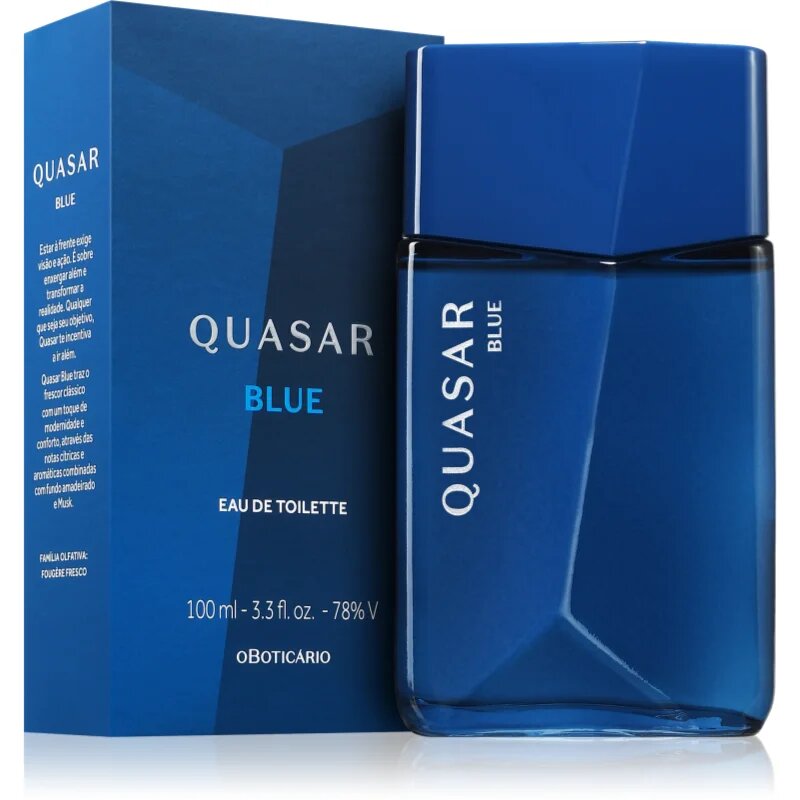 oBoticário Quasar Blue toaletna voda za moške 100 ml