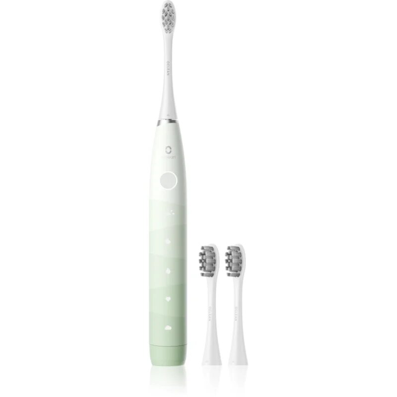 Oclean Flow S sonična zobna ščetka + 2 nadomestni glavi Green 1 kos