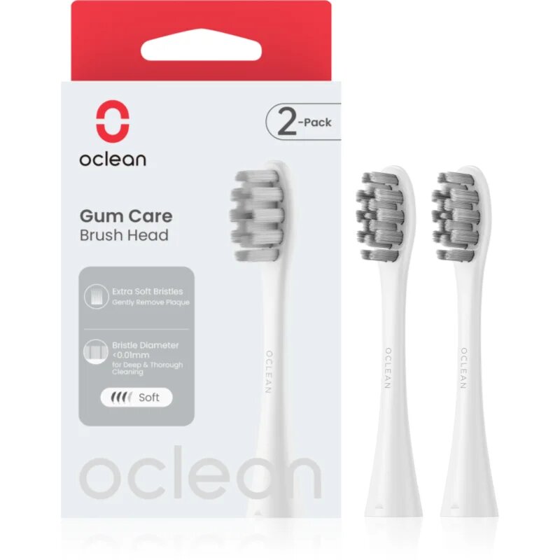 Oclean Gum Care P1S12 W02 nadomestne glave za zobno ščetko Extra Soft 2 kos