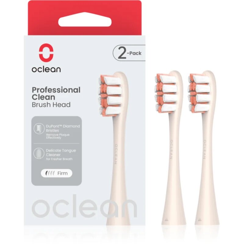 Oclean Professional Clean P1C8 nadomestne glave gold 2 kos