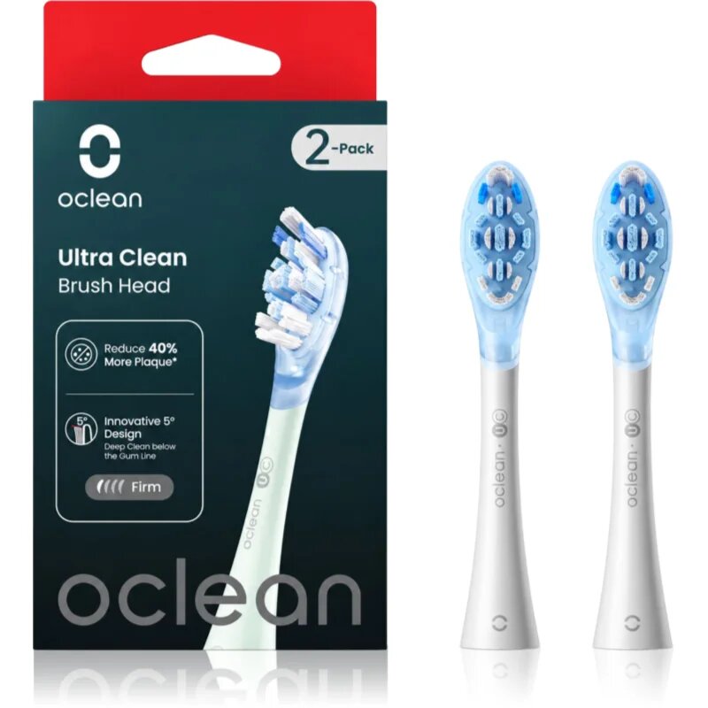 Oclean Ultra Clean UC03 W02- nadomestne glave za zobno ščetko white 2 kos