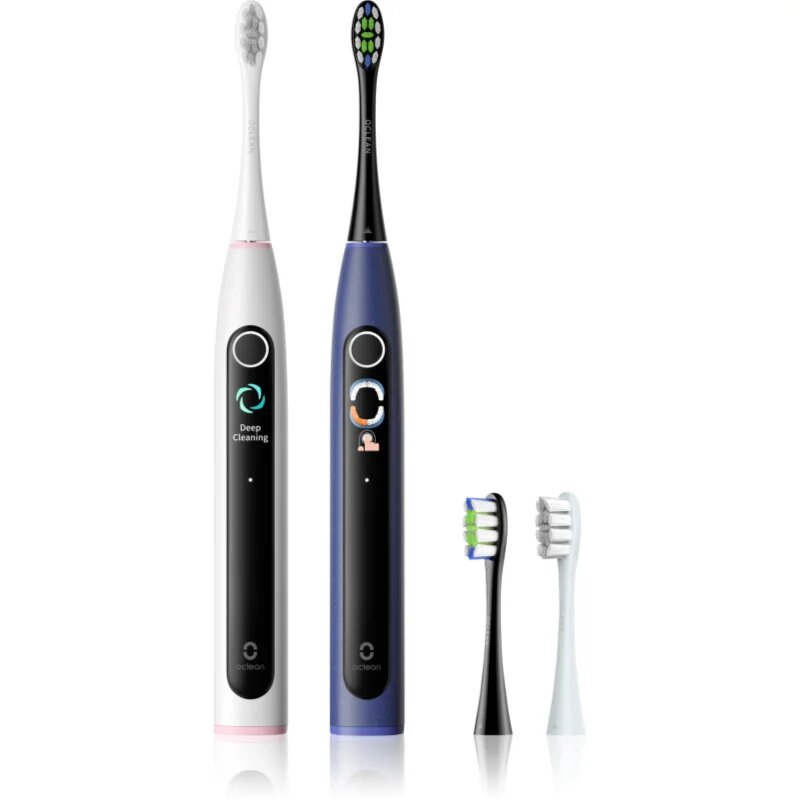 Oclean X Lite Duo Set sonična zobna ščetka + nadomestna glava Blue+Grey