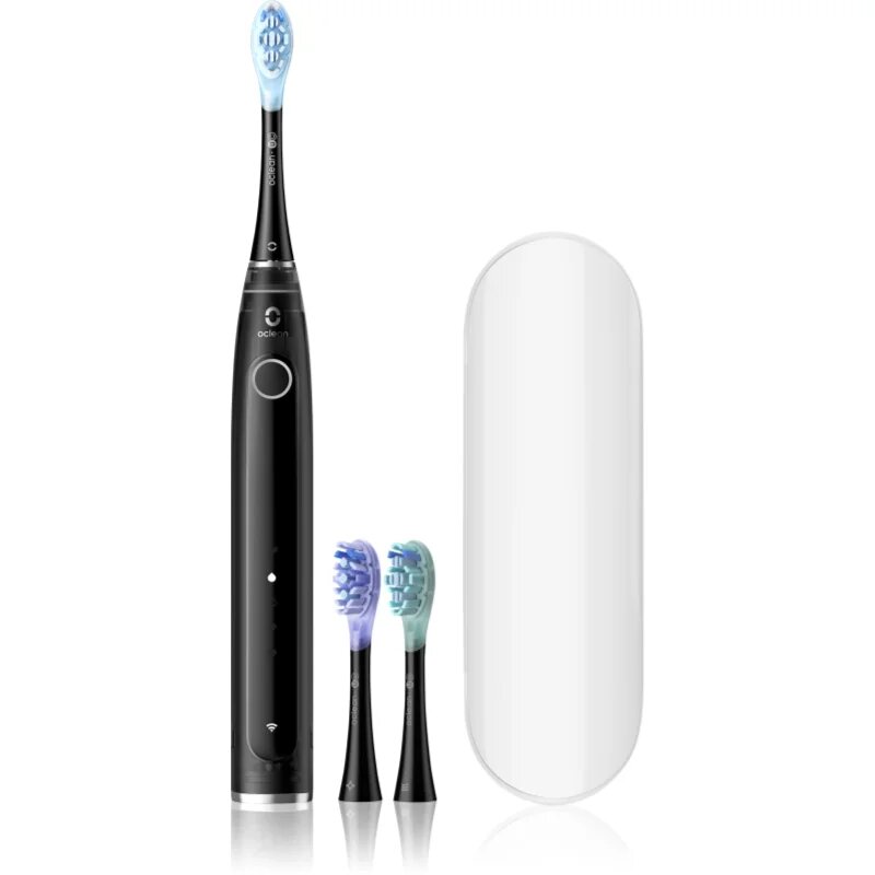 Oclean X Pro 20 Set sonična zobna ščetka + 2 nadomestni glavi s potovalnim etuijem Black
