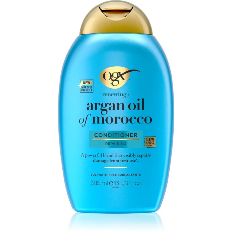 OGX Argan Oil Of Morocco krepilni balzam za sijaj in mehkobo las 385 ml
