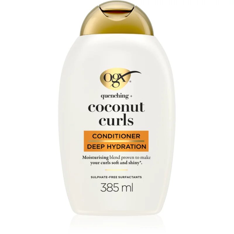 OGX Coconut Curls balzam za valovite in kodraste lase 385 ml