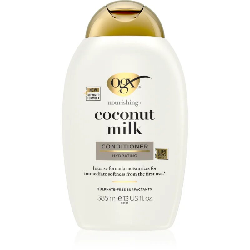 OGX Coconut Milk vlažilni balzam s kokosovim oljem 385 ml