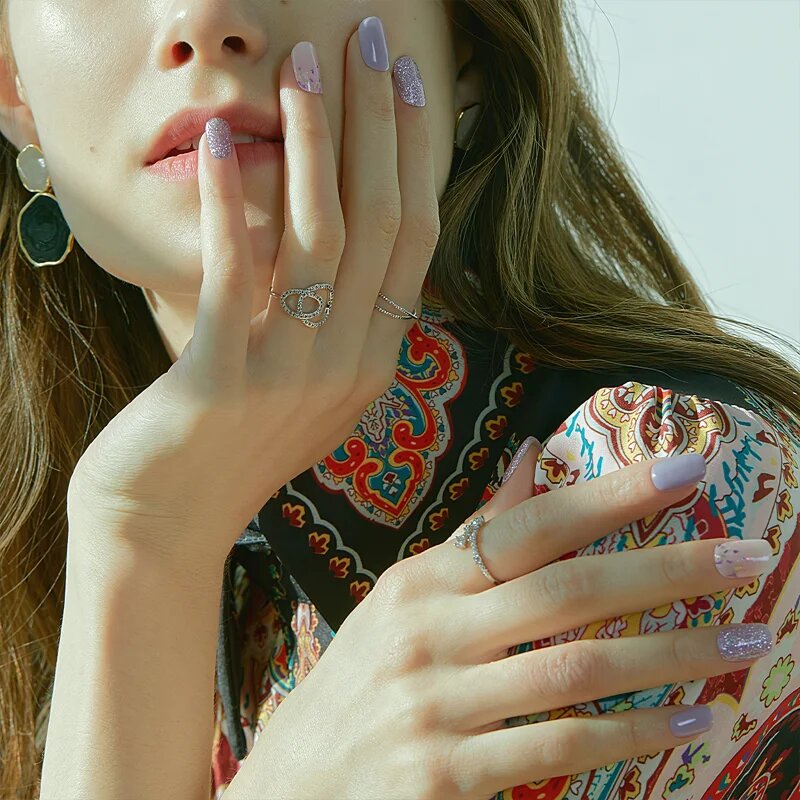 OHORA Gel Nail Sticker N Afterglow nalepke za nohte odtenek ND-196 30 kos