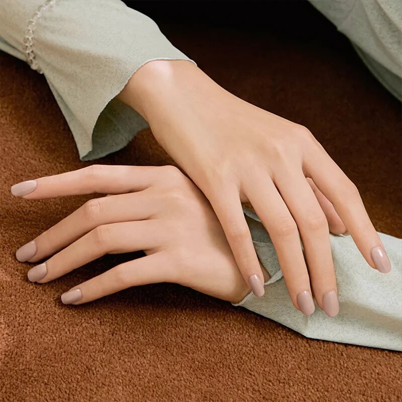 OHORA Gel Nail Sticker N Cream Beige nalepke za nohte odtenek NB-075 1 kos