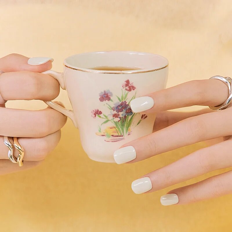 OHORA Gel Nail Sticker N Cream Cotton nalepke za nohte odtenek NB-076 1 kos