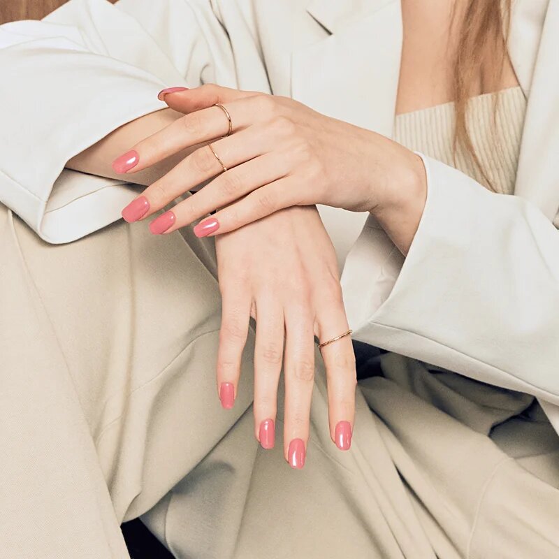 OHORA Gel Nail Sticker N Cream Glow nalepke za nohte odtenek NB-091 1 kos