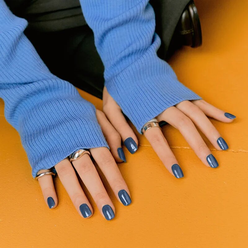 OHORA Gel Nail Sticker N Cream Indigo nalepke za nohte odtenek NB-071 1 kos