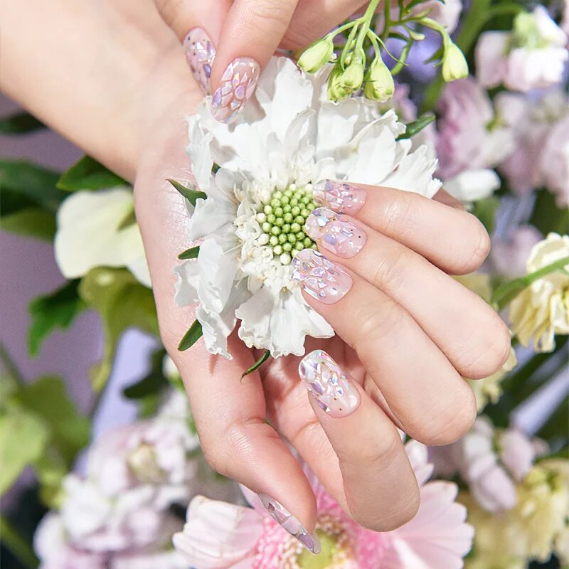 OHORA Gel Nail Sticker N Petal Rain nalepke za nohte odtenek ND-351 1 kos