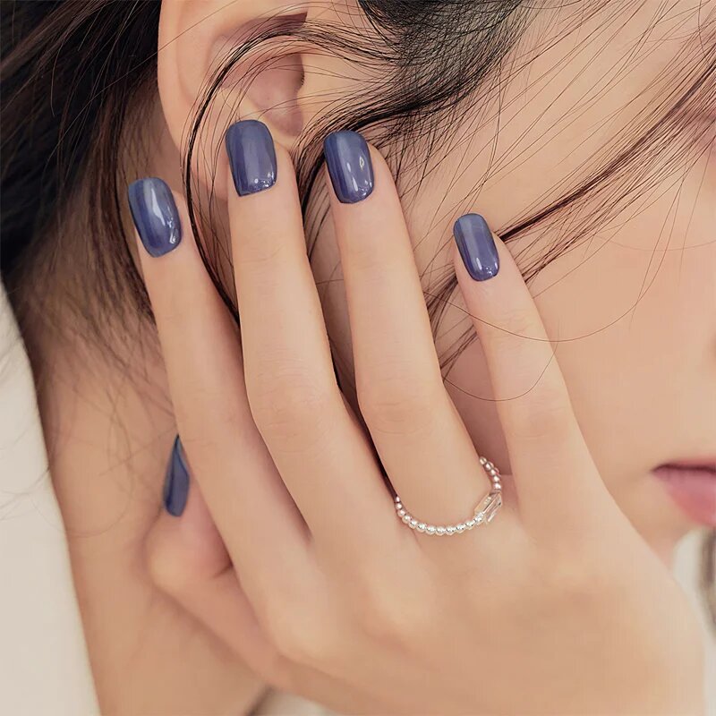 OHORA Gel Nail Sticker N Tint Bluesy nalepke za nohte odtenek NB-083 1 kos