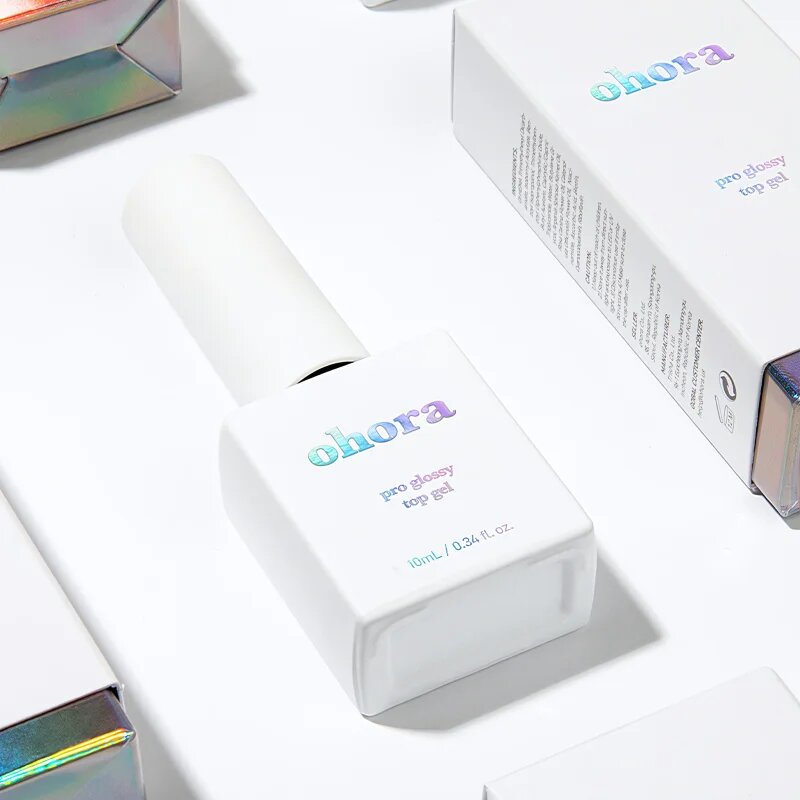 OHORA Pro Glossy Top Gel nadlak za nohte za bleščeč sijaj 10 ml