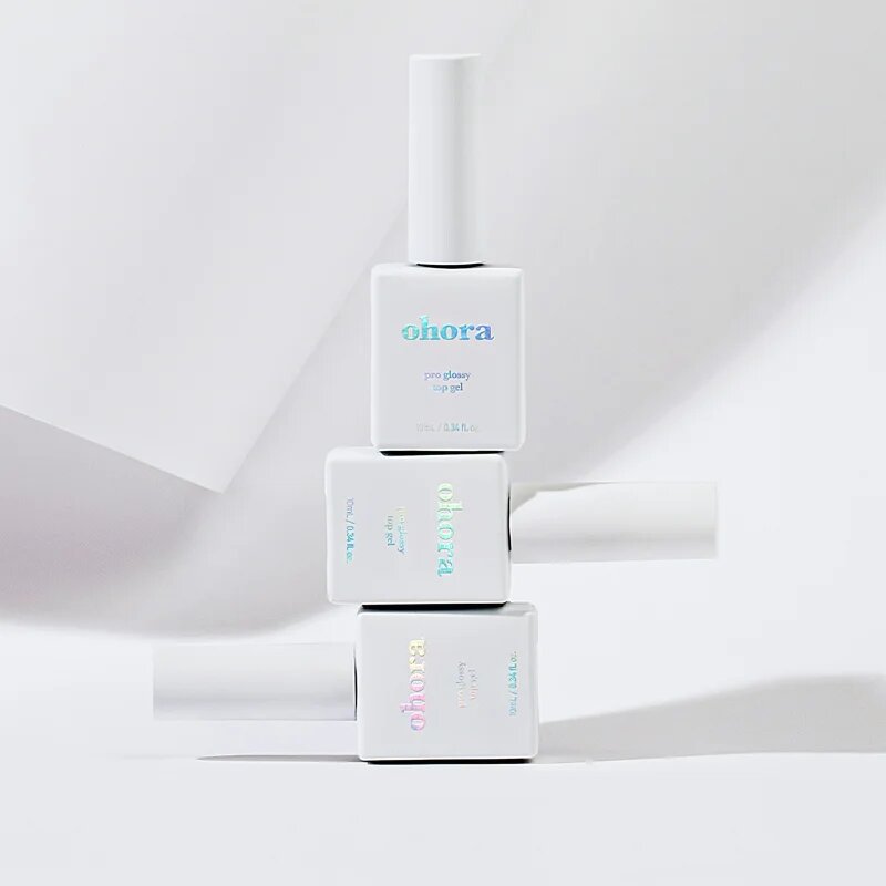 OHORA Pro Glossy Top Gel nadlak za nohte za bleščeč sijaj 10 ml