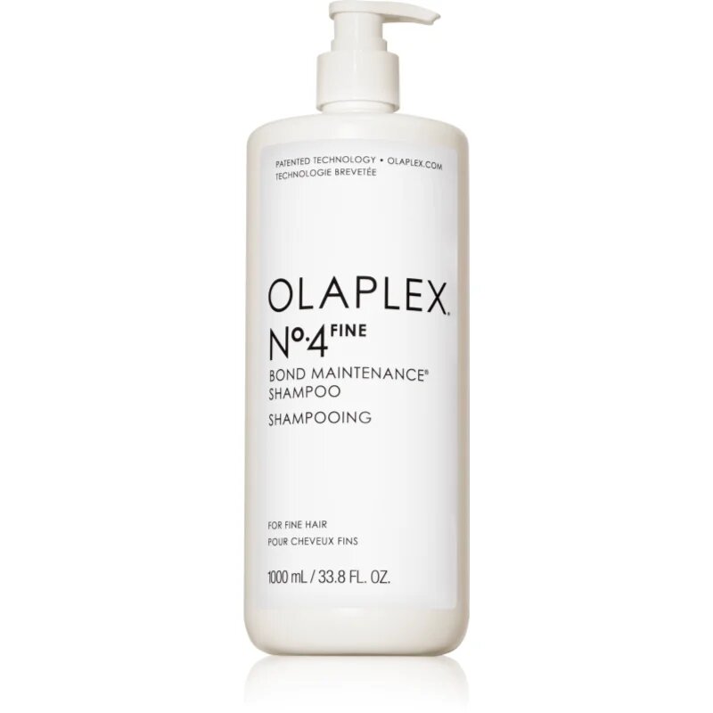 Olaplex N°4 Fine Bond Maintenance Shampoo obnovitveni šampon za tanke in poškodovane lase 1000 ml