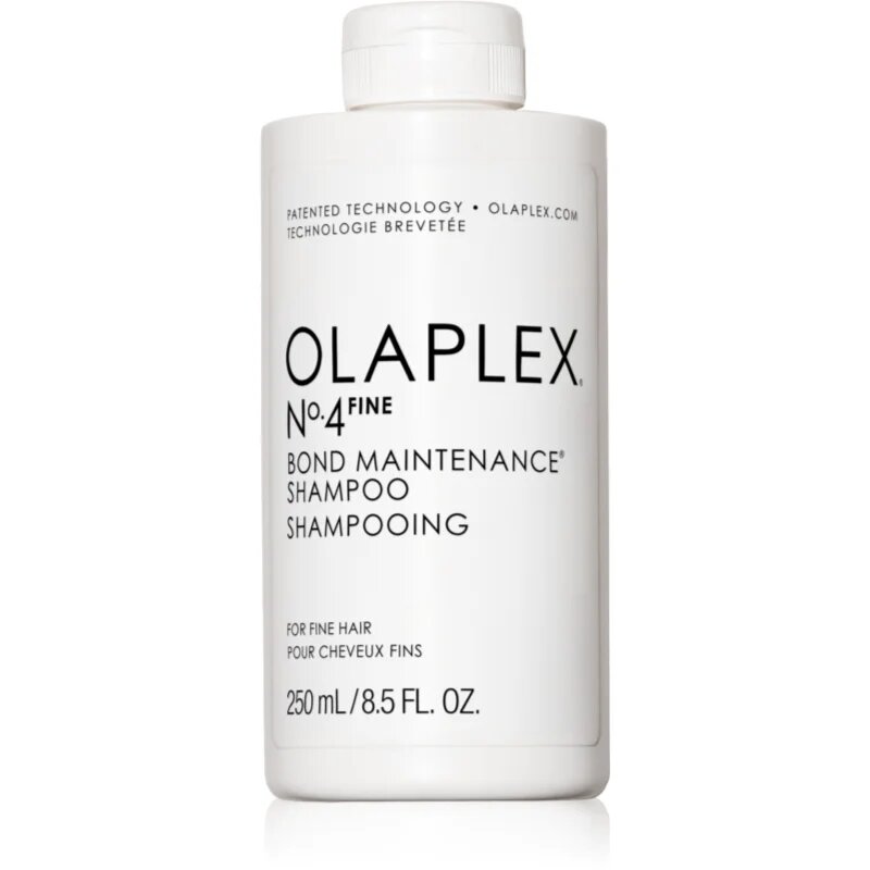Olaplex N°4 Fine Bond Maintenance Shampoo obnovitveni šampon za tanke in poškodovane lase 250 ml