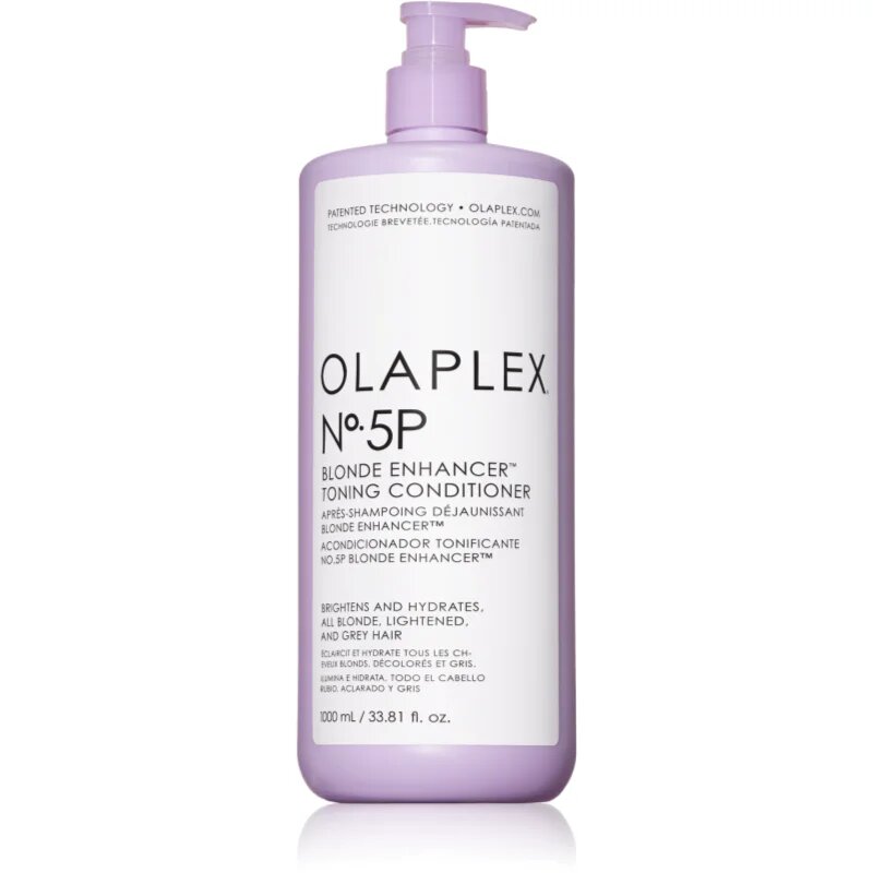 Olaplex N°5P Blonde Enhancer balzam za toniranje za blond lase in lase s prameni 1000 ml