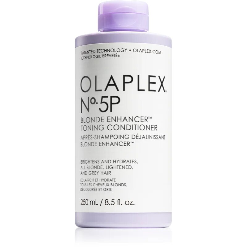 Olaplex N°5P Blonde Enhancer balzam za toniranje za blond lase in lase s prameni 250 ml