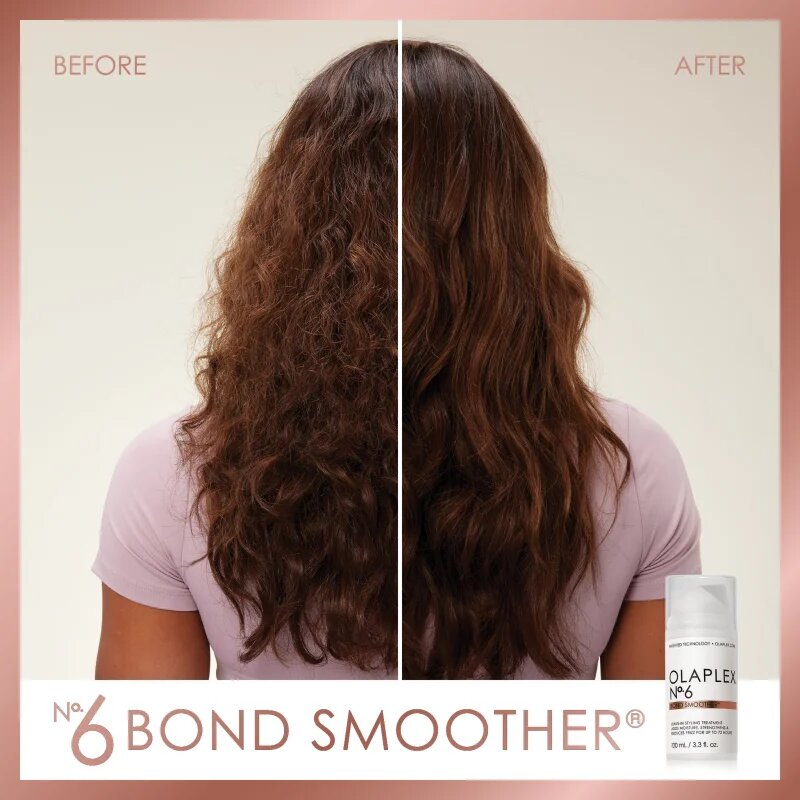 Olaplex N°6 Bond Smoother vlažilna stiling krema proti krepastim lasem z dozirno črpalko 100 ml