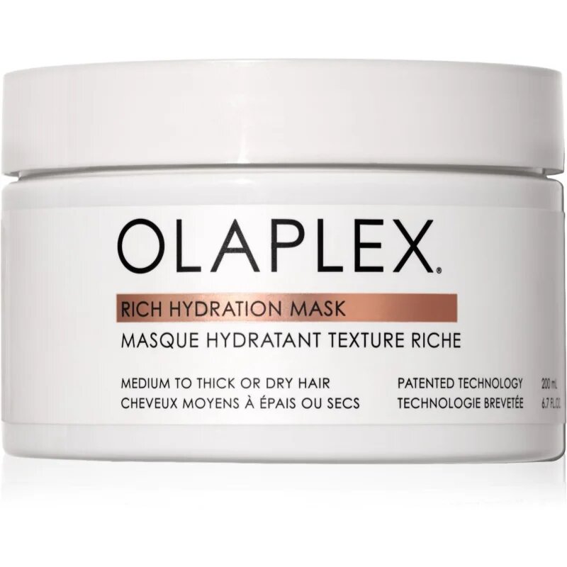 Olaplex Rich Hydration Mask globinsko vlažilna maska za lase 200 ml